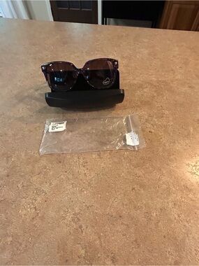 bebe Purple Sunglasses with Dark Lenses